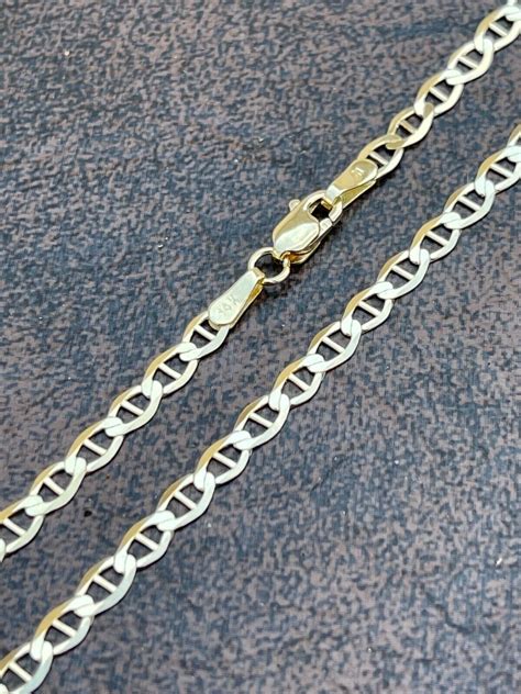 sterling silver gucci link chain|gucci link chain 14k gold.